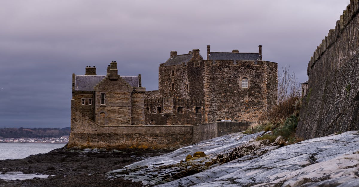 Experiencing Scotland in the Winters [closed] - A Brown Concrete Building Under the Gray Sky