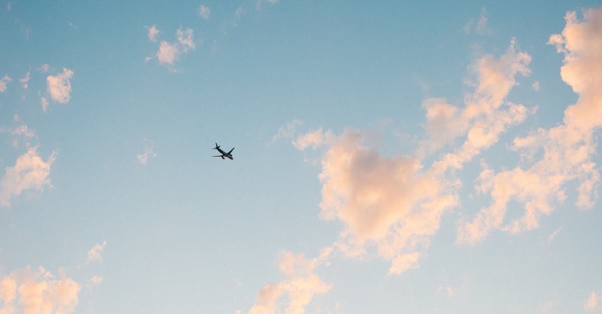 Explain travel times and distances on flight - Photo of an Airplane Flying