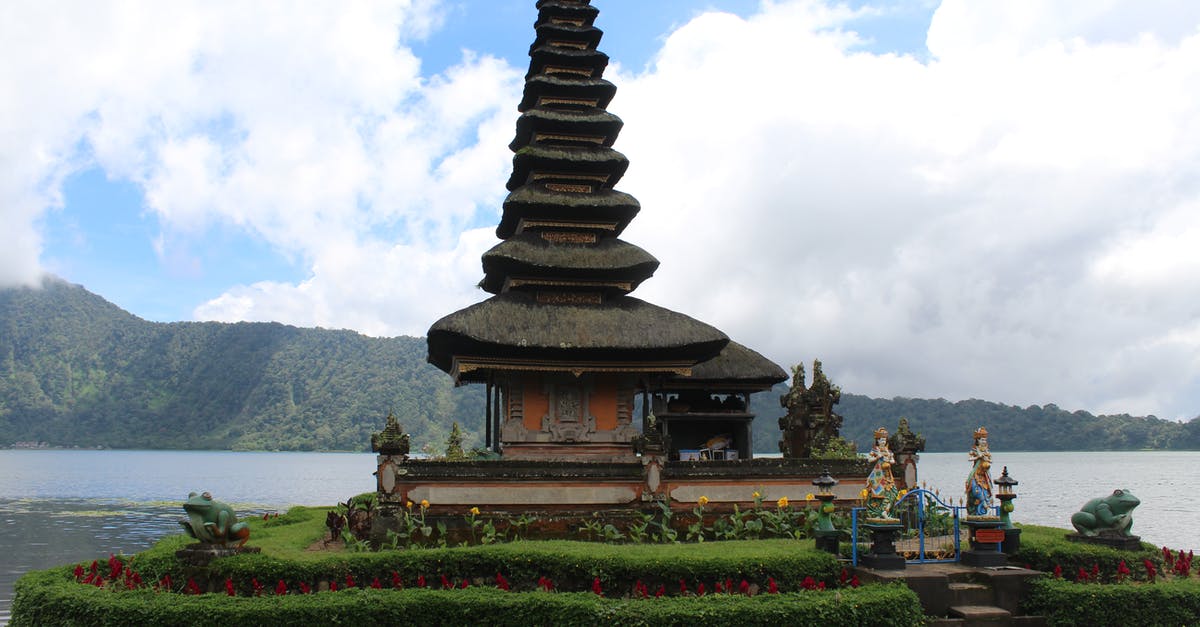 Extending 60 days tourist visa-in-advance in Maumere, Flores, Indonesia [closed] - A Close-up Shot of Ulun Danu Beratan Temple on a Sunny Day