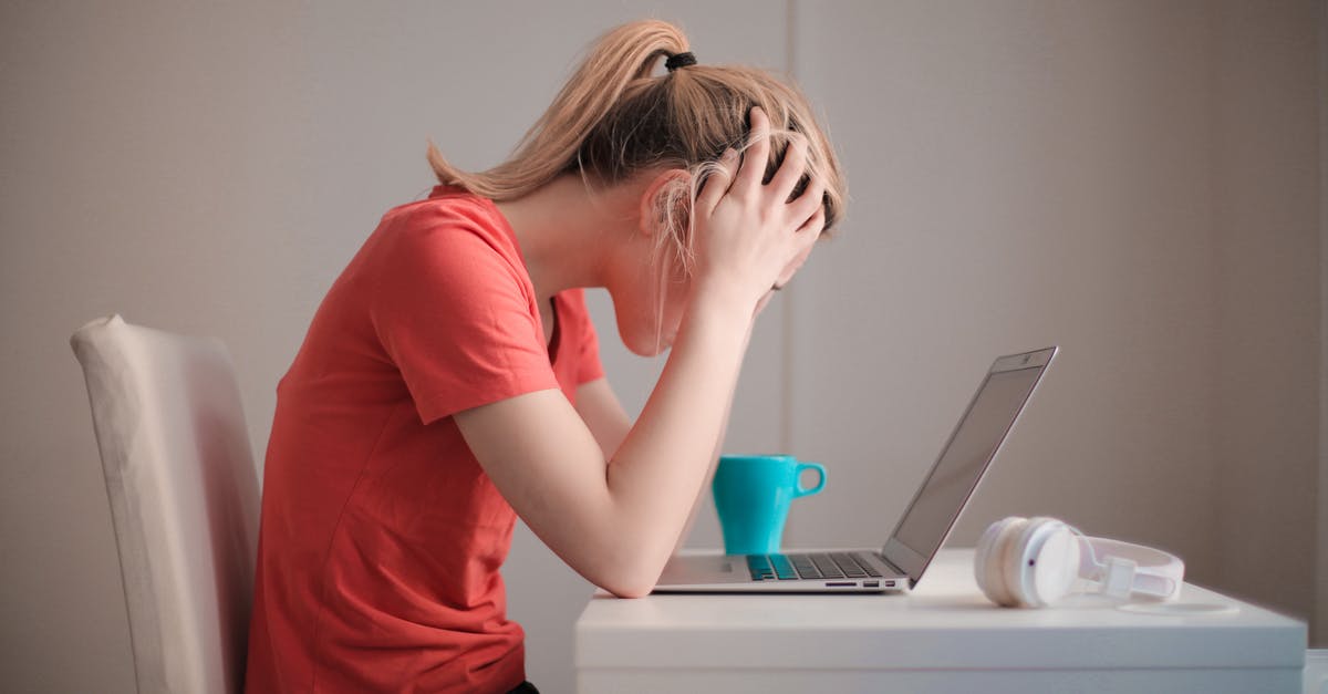 Extending a Hungarian student visa [closed] - Woman in Red T-shirt Looking at Her Laptop