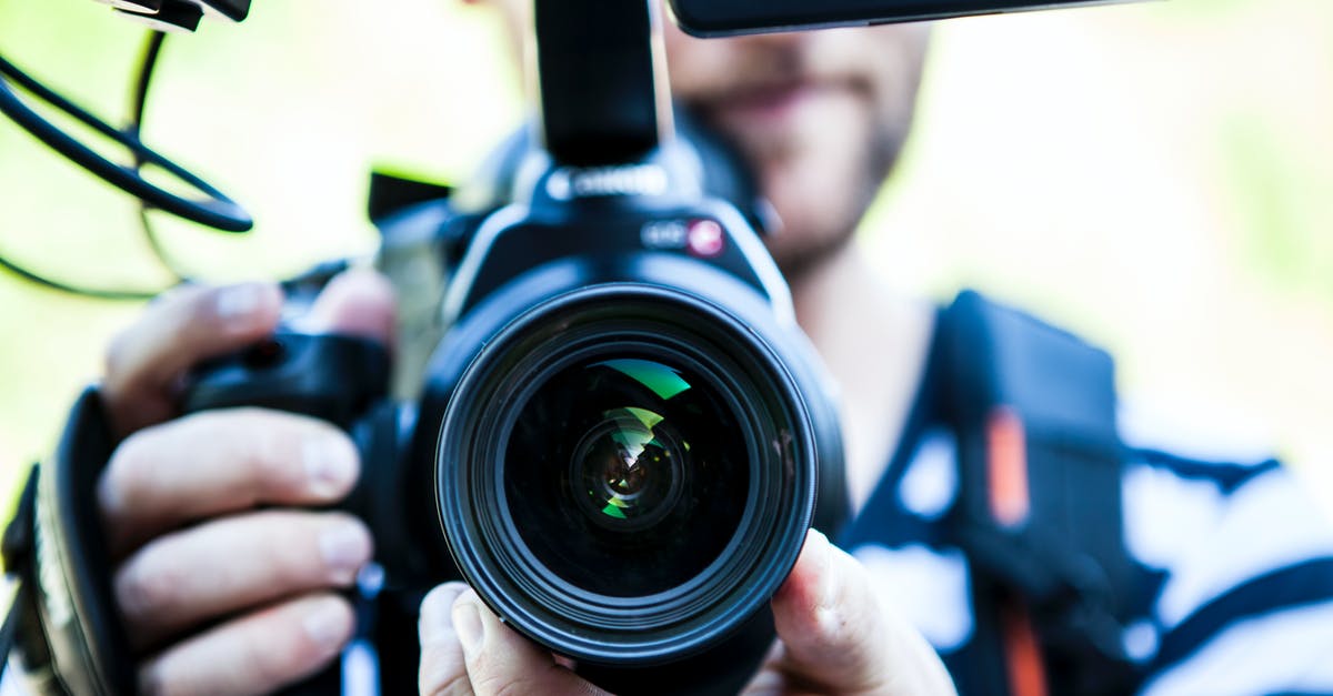 F1 Interview after 2 Tourist denials [closed] - Person Holding Canon Dslr Camera Close-up Photo