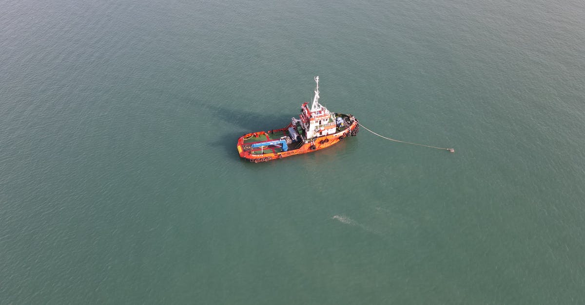 Ferry to Lebanon? - Red and White Ship on Sea