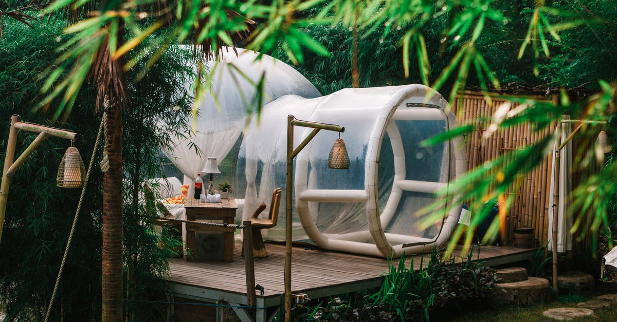 Finding convents and monasteries to stay in while travelling? - Cozy bubble tent in rainforest camp