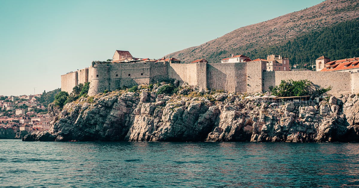 Finding Undisclosed Restaurants on the Adriatic Coast - Concrete Structure on Seaside