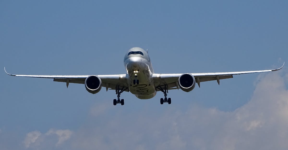 Flight cancellations in Ladakh - White Airplane Flying in the Sky