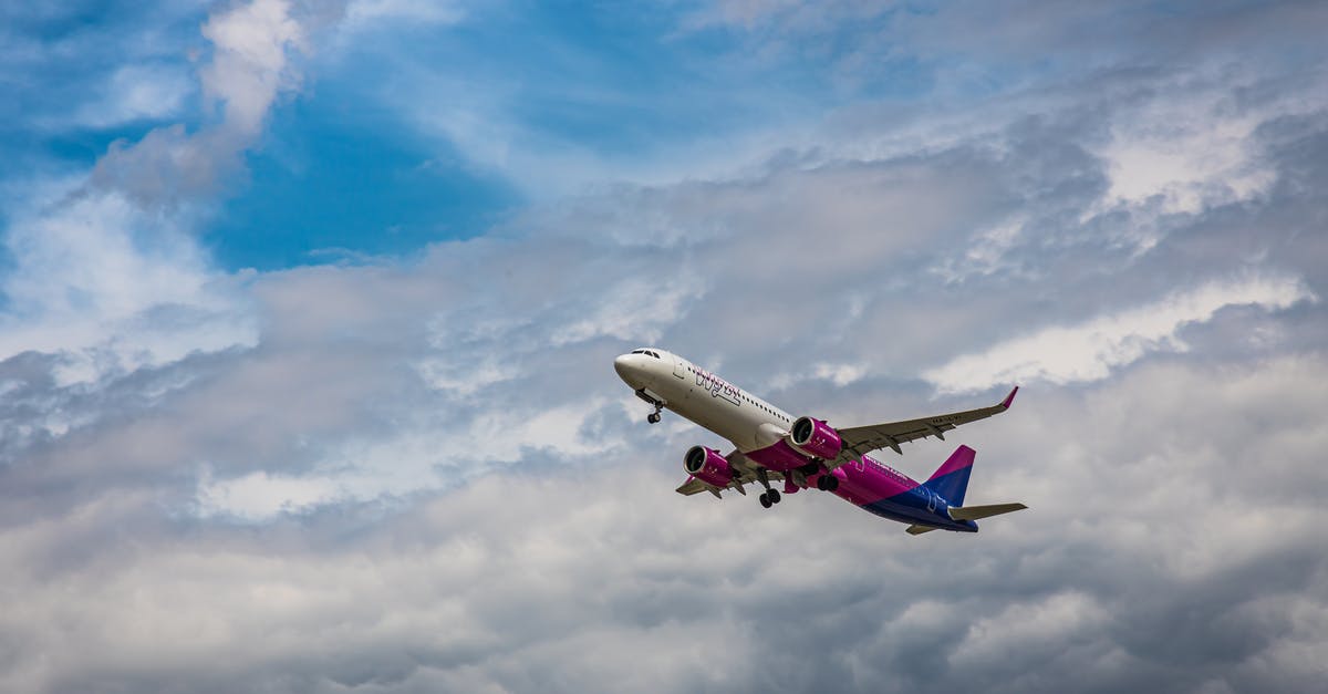 Flight diversion + visa issues - White and Red Airplane Flying Under Blue Sky and White Clouds