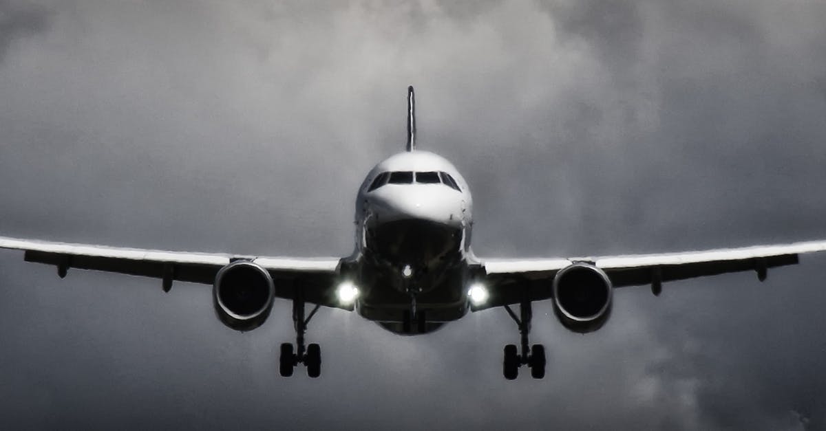 Flight search engine for weekend flights - In Flight Airliner in Grayscale Photo