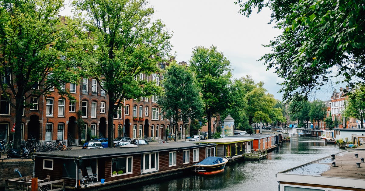 Florida Drivers License and Netherlands rental car - Floating Houseboats in Amsterdam