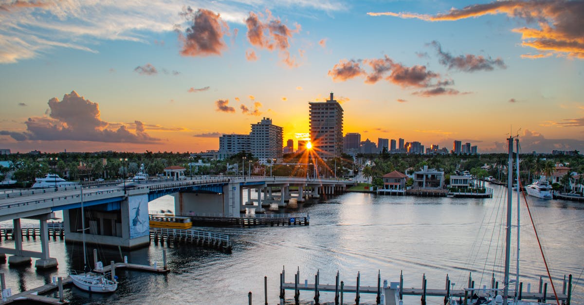 Florida → Cuba ferries are starting soon - but when? - White Boat on Dock during Sunset