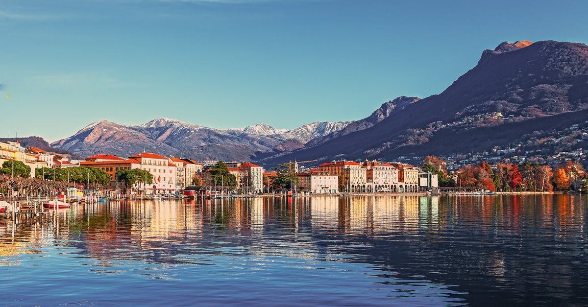 Flying to Geneva -- can I enter France without entering Switzerland first? - Scenic View of the Mountains