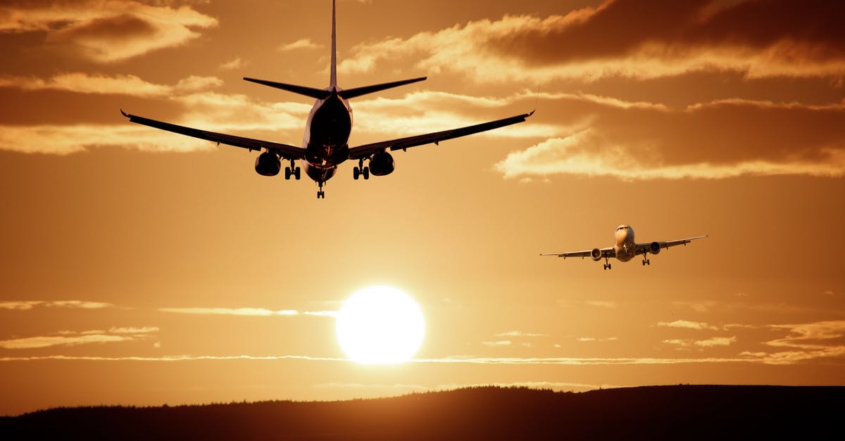 Flying with motorcycling gear - Silhouette of Airplanes