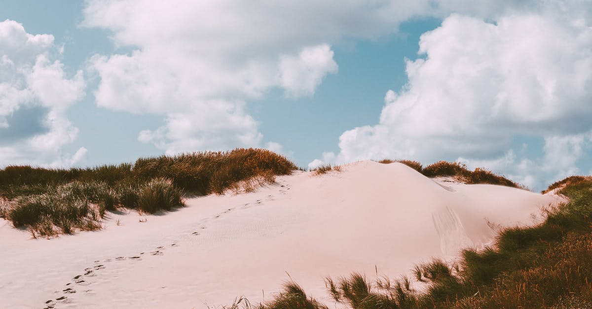 Following in the footsteps of Jason Bourne - Footprints on Sand