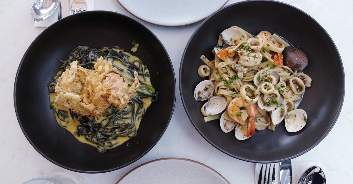 Food prices in Chile - particularly seafood - Seafood Dish on Pans Served on a Table 