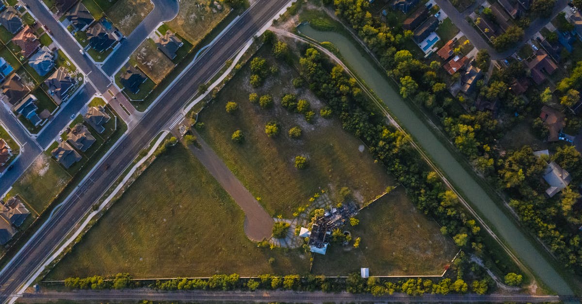 Forced Physical Quarantine at US Southern Border? - Bird's Eye View Of Road