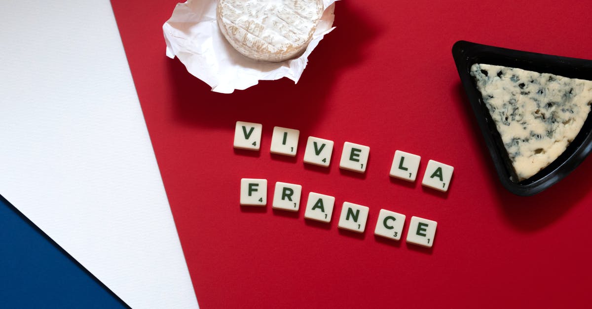 France Tour - Schengen visa processing [closed] - Pack of Cheese on Red Surface