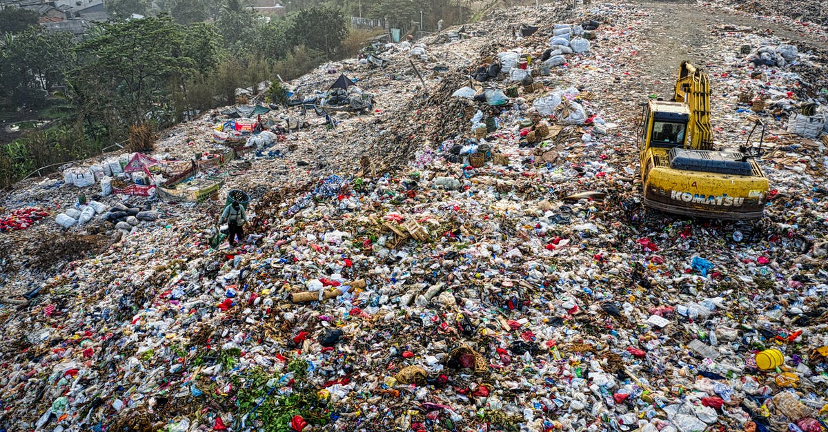 Free RV dump sites—what's the catch? - Drone Shot of Landfill 