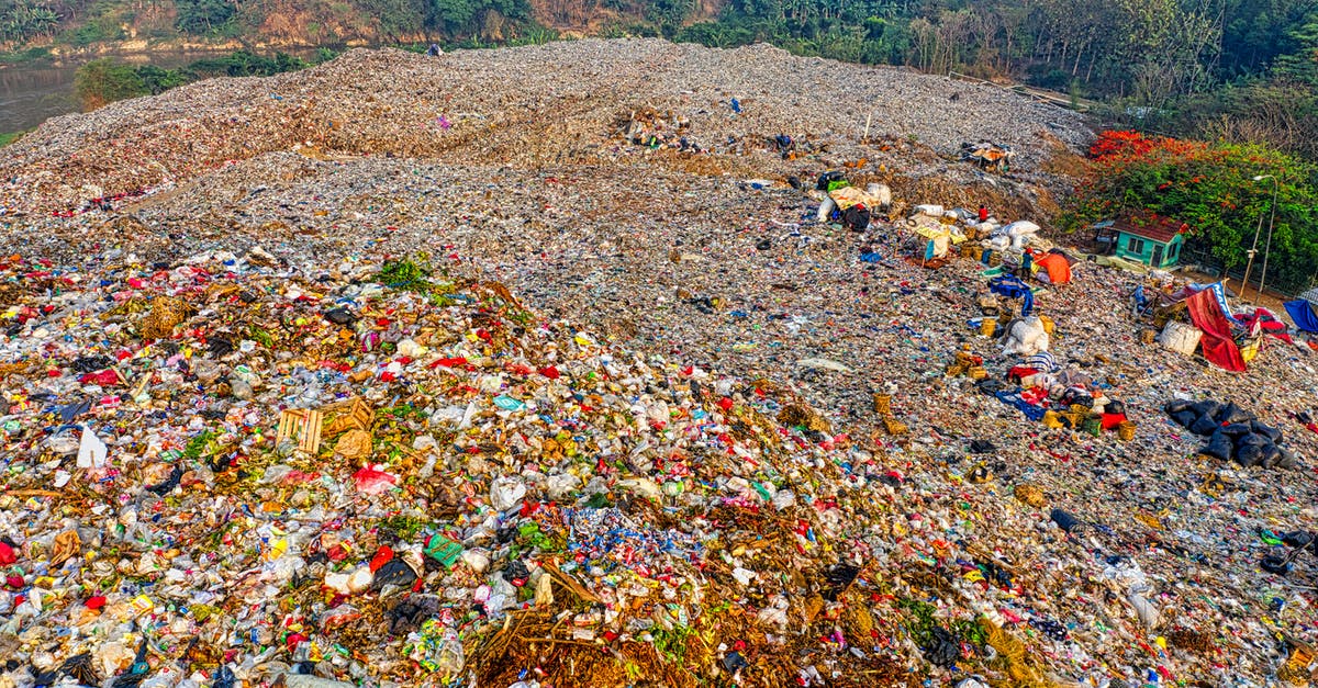 Free RV dump sites—what's the catch? - Aerial Footage of Landfill 