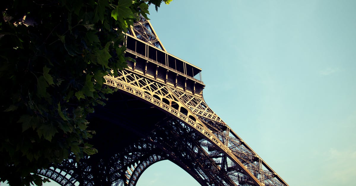 Free street parking in Paris - Eiffel Tower, Paris France Digital Wallpaper