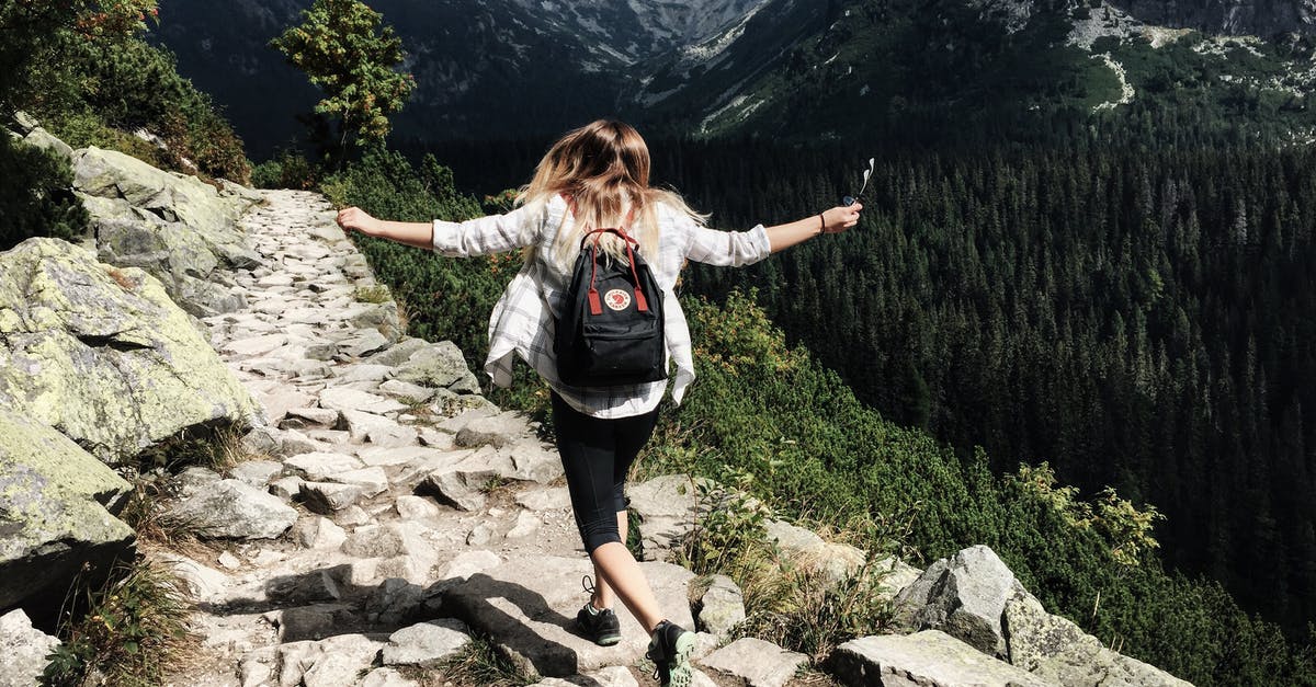 Free travel with S-Bahn with Deutsche Bahn Intercity Ticket - Woman Standing on Cliff