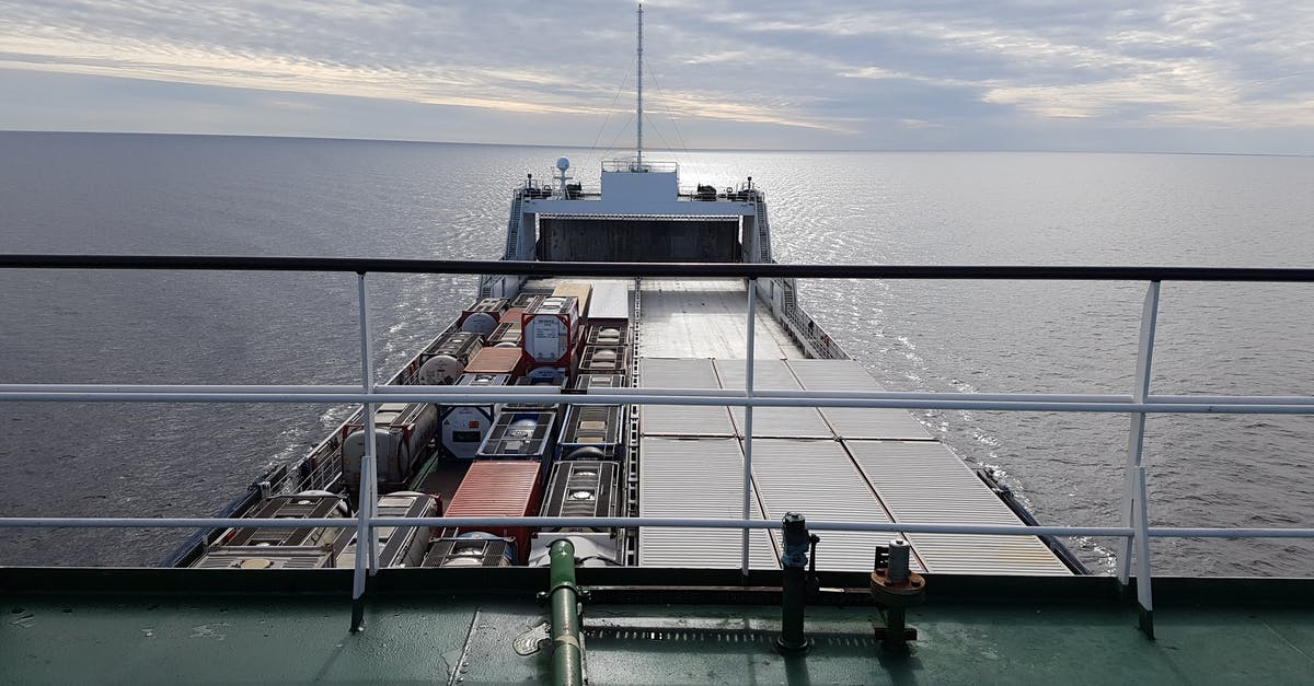 Freighter Travel for Vegetarians [closed] - Photo of Cargo Ship on Body of Water