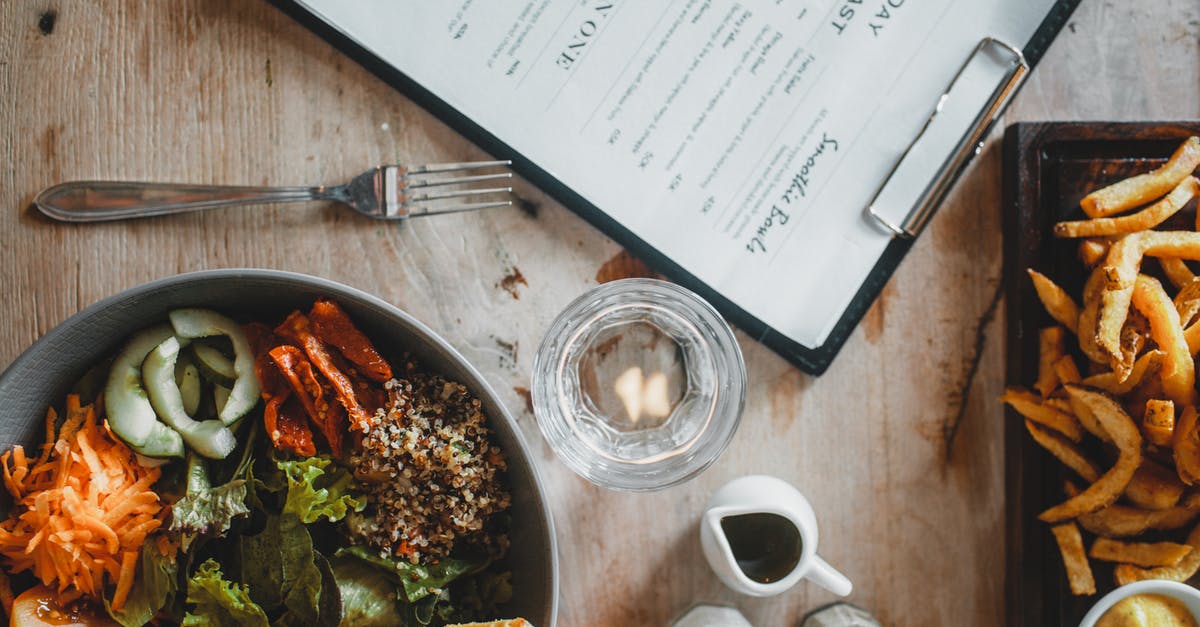 French Schengen visa was refused. What are my options? - Salad bowl and french fries served on table in cafe