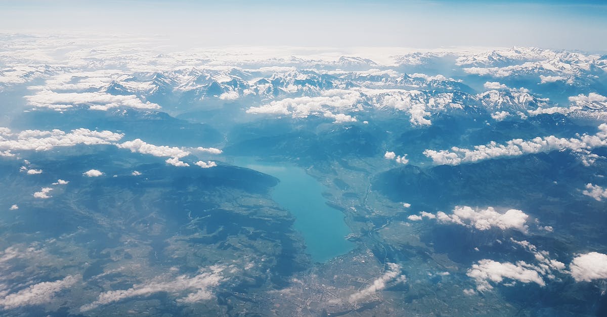 From Milan to Alps [closed] - Aerial Photo of Land Mass