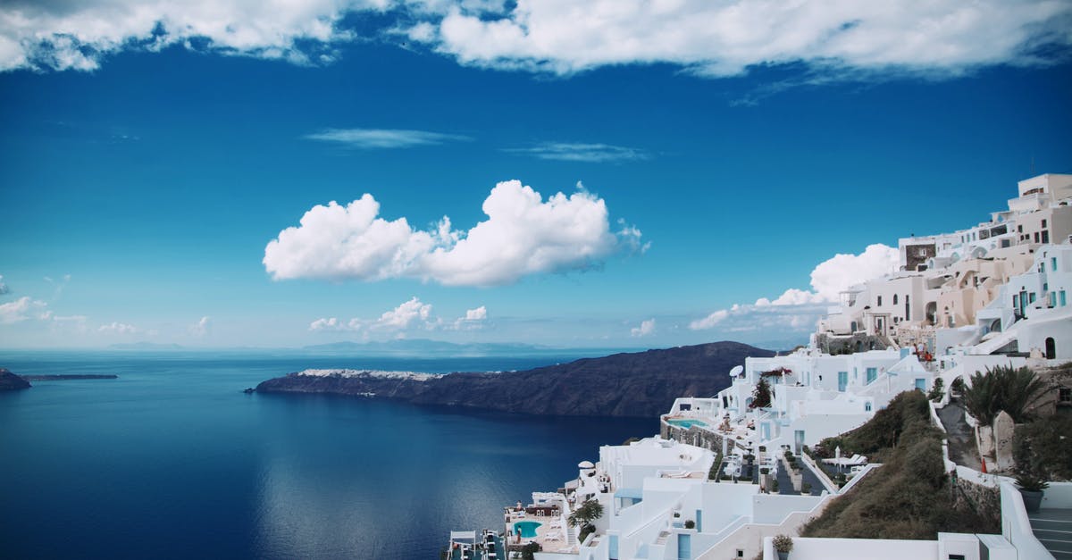 From North of Italy to Greece via ship - Photo of Santorini, Greece