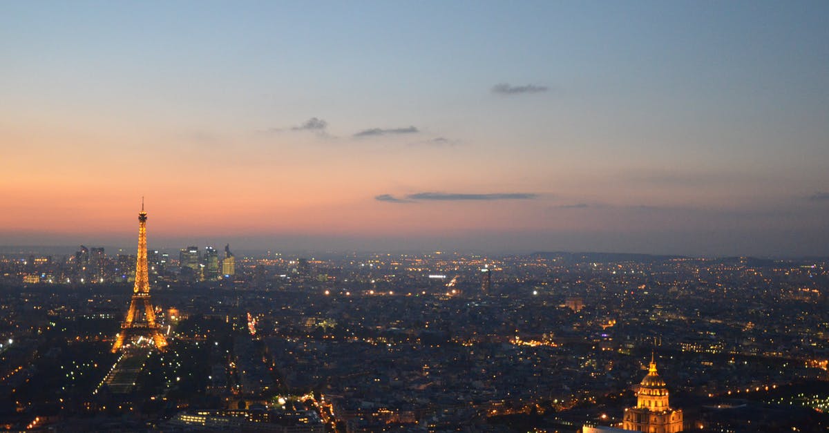 From Switzerland to France - Serial Shot Of City