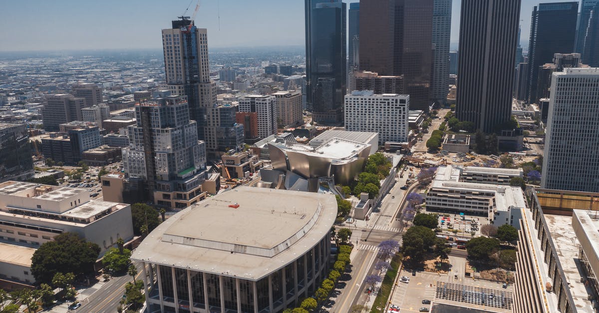 Gasoline beggars in and around Los Angeles — scam? - Aerial View of City Buildings