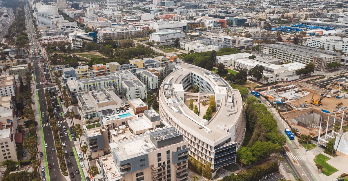 Gasoline beggars in and around Los Angeles — scam? - Aerial View of City Buildings