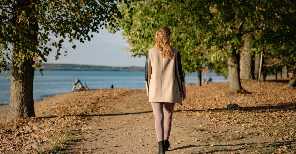 German Long term visa - Aufenthaltstitel oder gleichwertiges Dokument Nr [closed] - Woman Walking Alone in Park at Lake