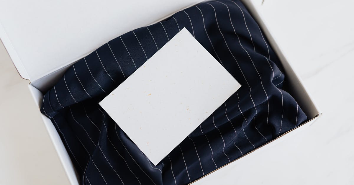 German visa and Blue Card process [closed] - Silk Navy Blue Clothing in White Box with Card on Top
