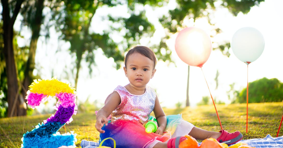 Getting an expired Canadian passport number - Girl in Pink Dress Sitting on Blue and Pink Textile Surrounded by Balloons