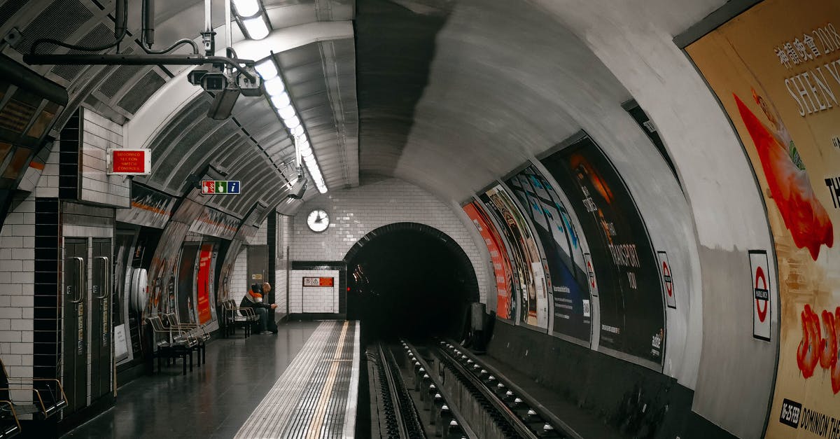 Getting around in London by metro [duplicate] - A Person Waiting at the Train Station