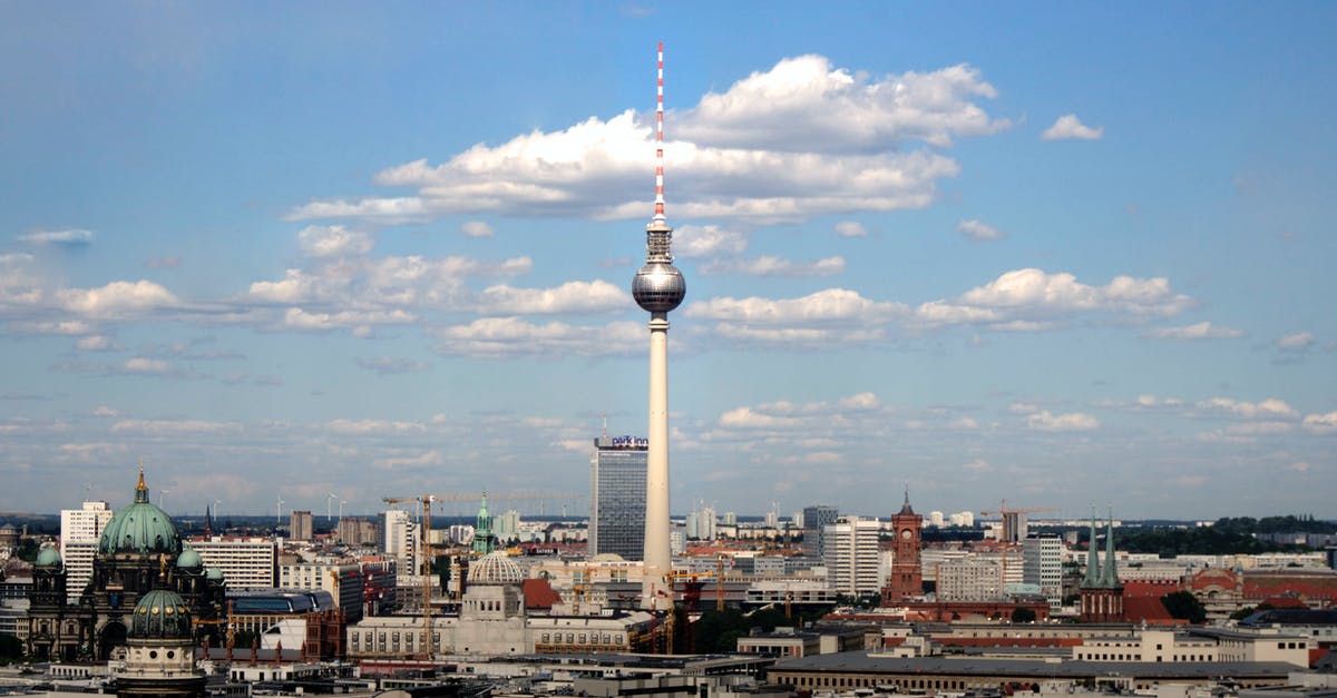 Getting from Berlin Tegel Airport to downtown - TV Tower in Berlin