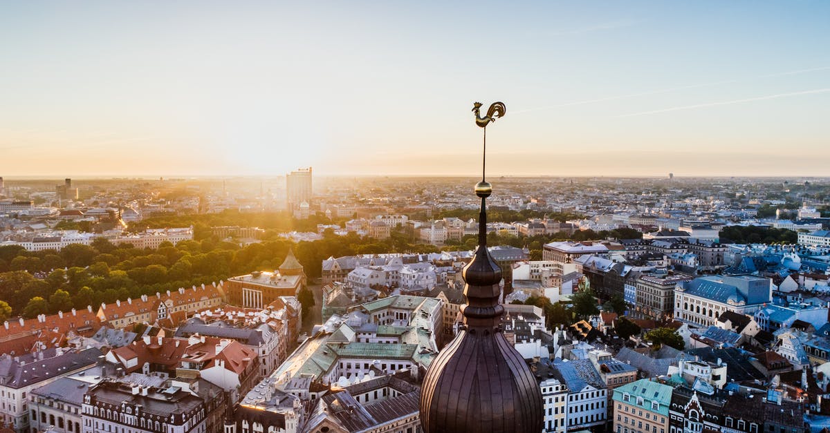 Gluten-free restaurants in Riga - High Angle Photography Of Village