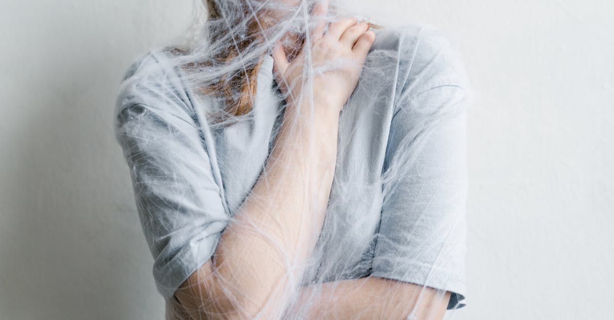 Going to Bali with arachnophobia [closed] - Close-Up Photo of a Helpless Woman Trapped in a Spider Web