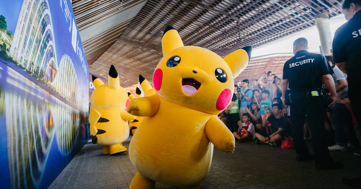 Half day in Berlin - after non-classical tourist spots - Yellow Pikachu Plushmascot