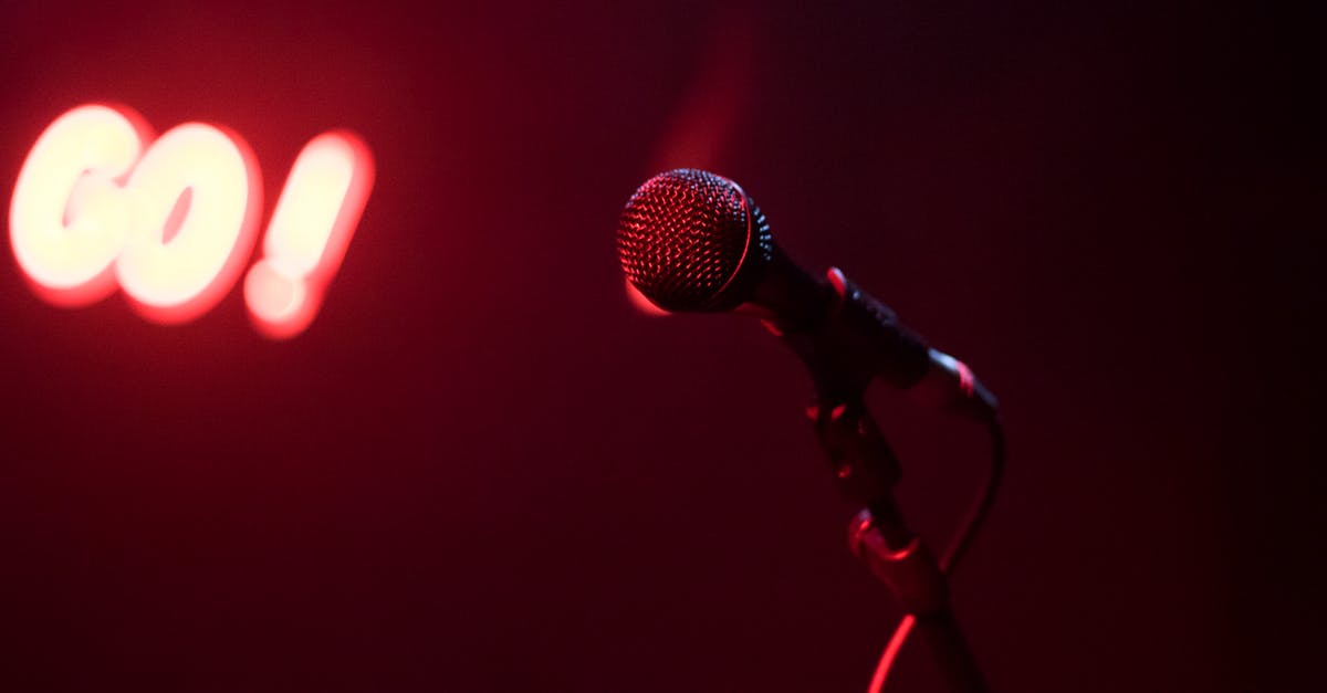 Handwash on the go - Black Microphone