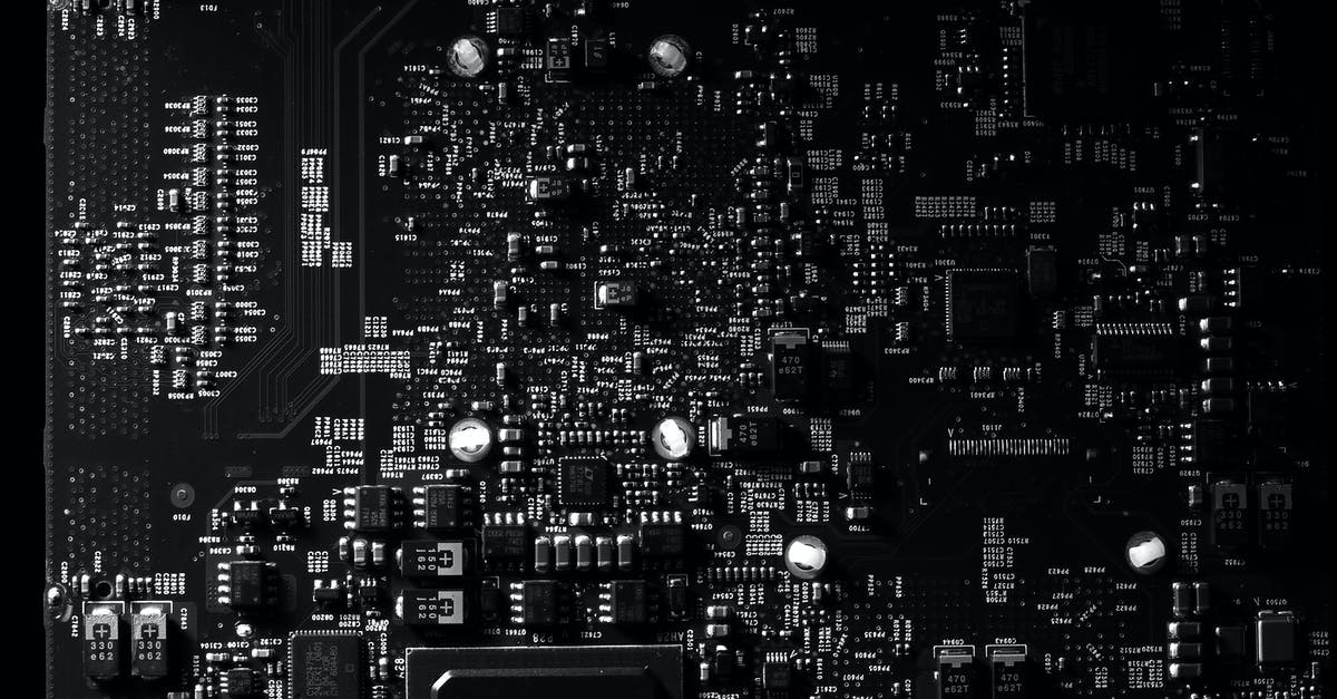 Hardware in Iran [closed] - Black and White Photography of a Mother Board