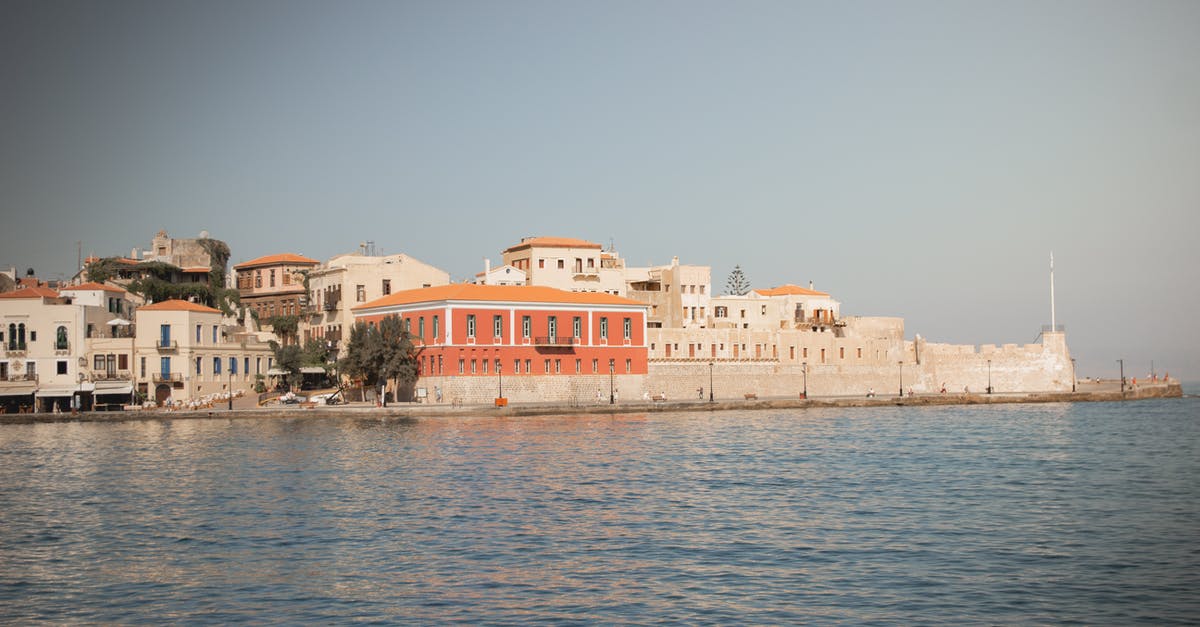 Has Crete changed since the recession? - The View of the Nautical Museum of Crete Greece from the Sea