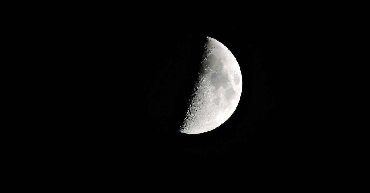 Heathrow Terminal 2 Satellite - Full Moon in Dark Night Sky