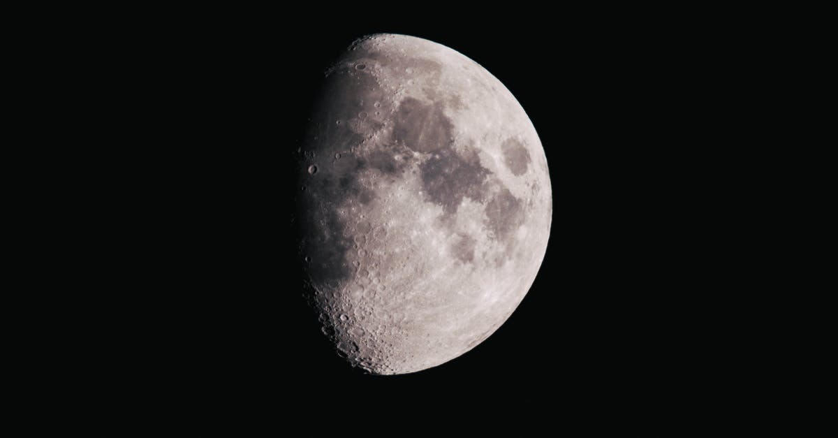 Heathrow Terminal 2 Satellite - Full Moon in Black Background