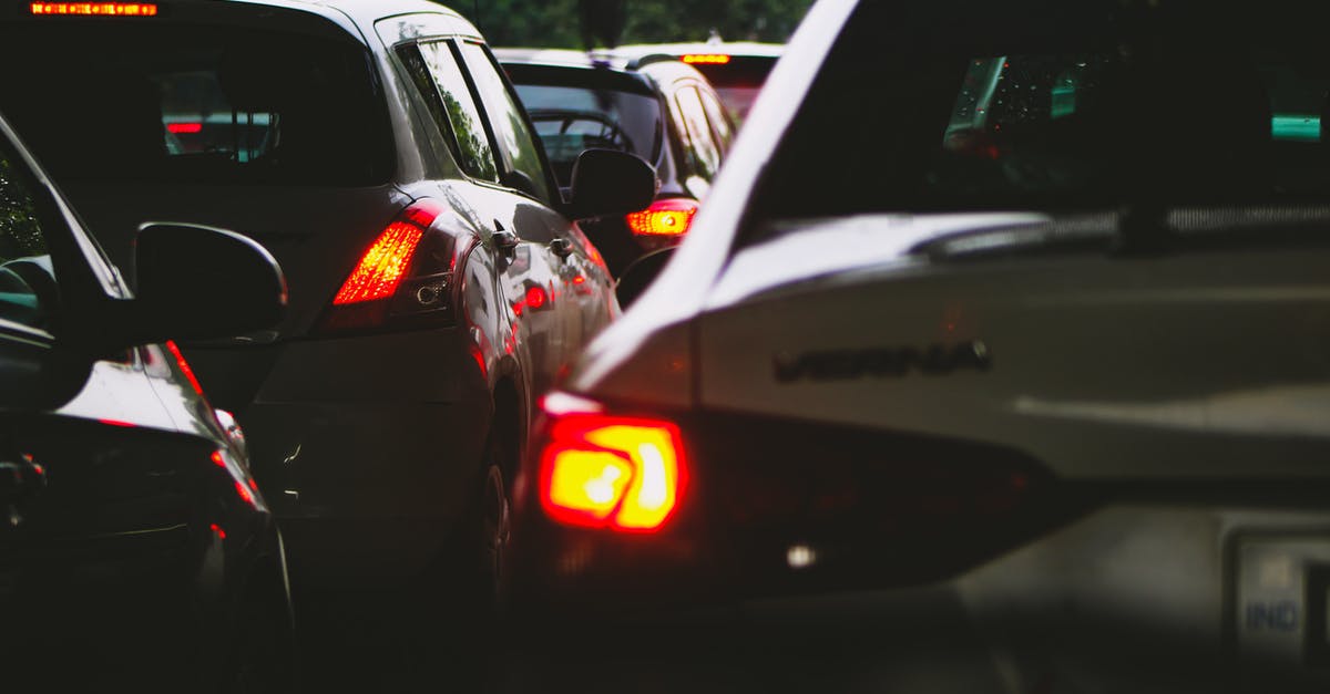 Heathrow to Gatwick and traffic jam - Selective Focus Photography of Cars