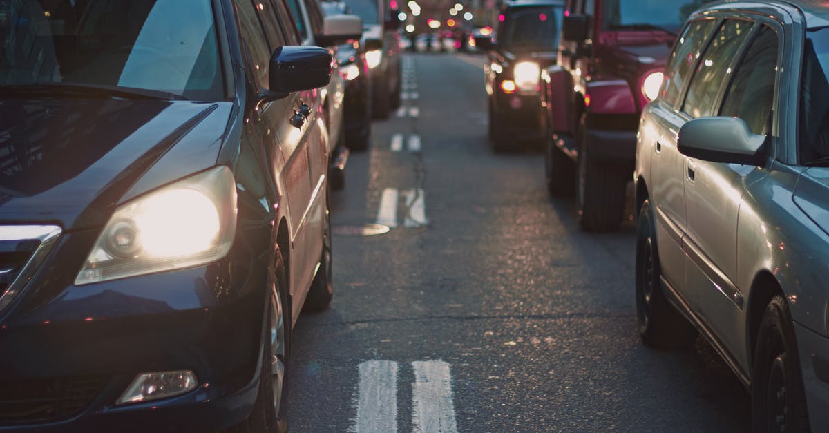 Heathrow to Gatwick and traffic jam - Landscape Photography of Cars