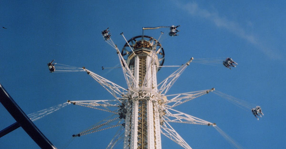 Height on passport - White and Black Ferris Wheel Under Blue Sky