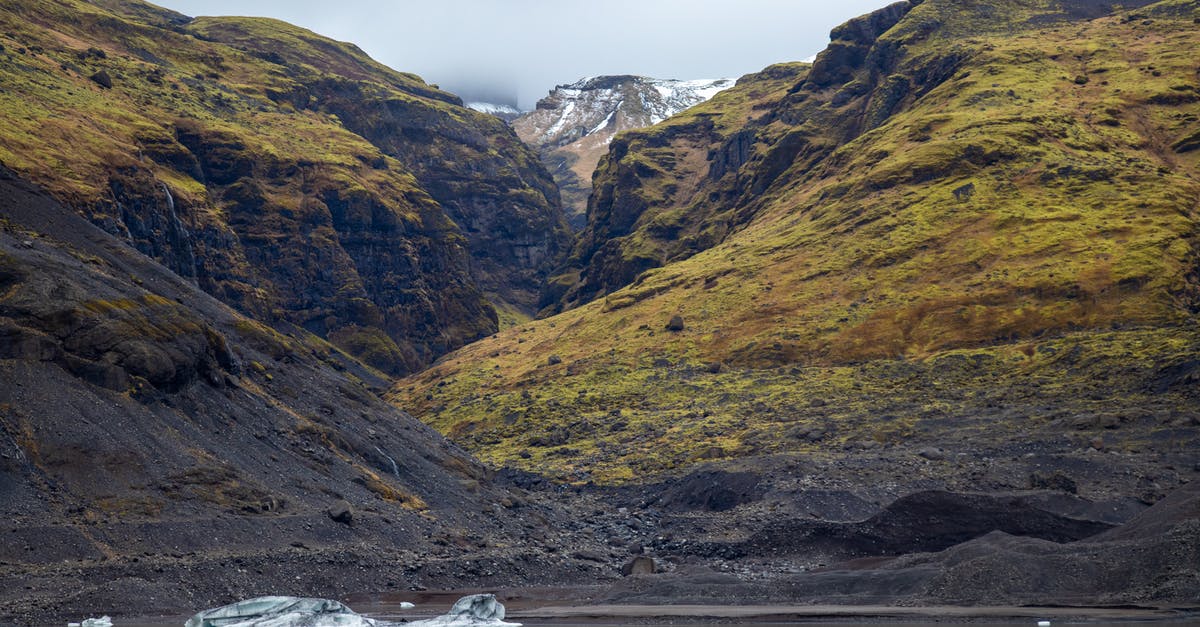 Hiking across Iceland - Green Mountain