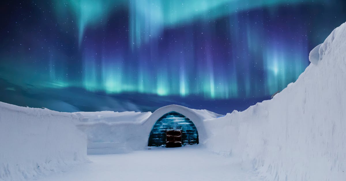 Hokkaido Precipitation in December - Aurora Borealis