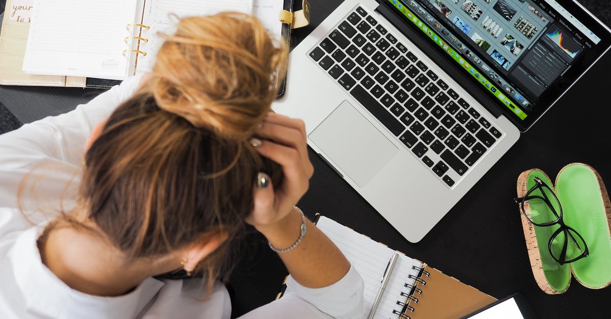 Homestay in Sweden to learn Swedish - Woman Sitting in Front of Macbook