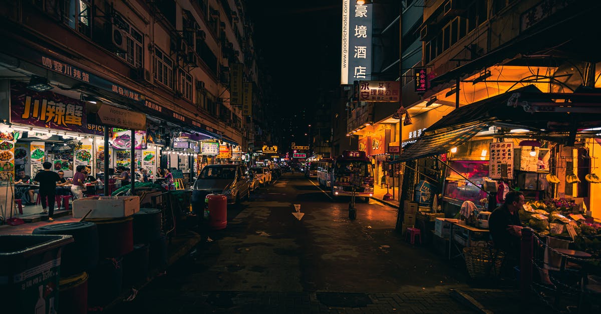 Hong Kong street photography? - City during Night